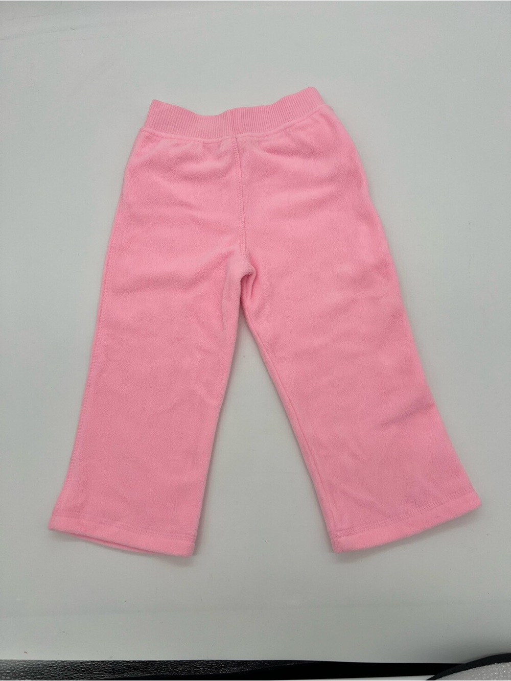Baby Girl Pink Fleece Warm Soft Pants 3T